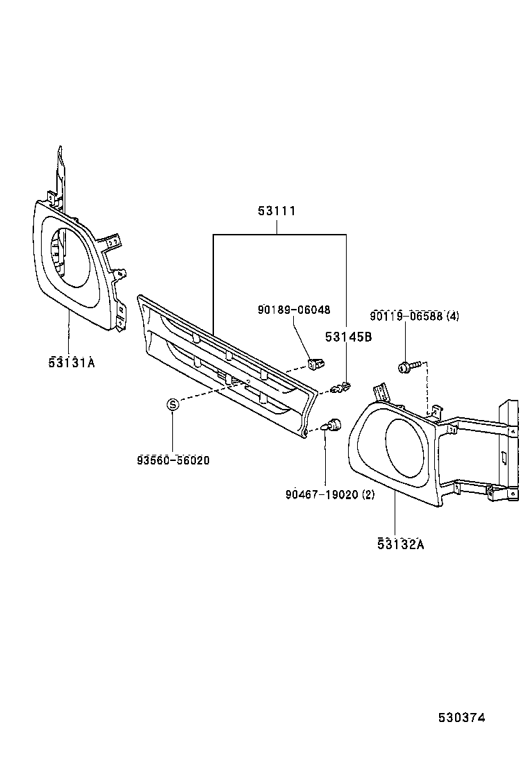  QUICK DELIVERY |  RADIATOR GRILLE