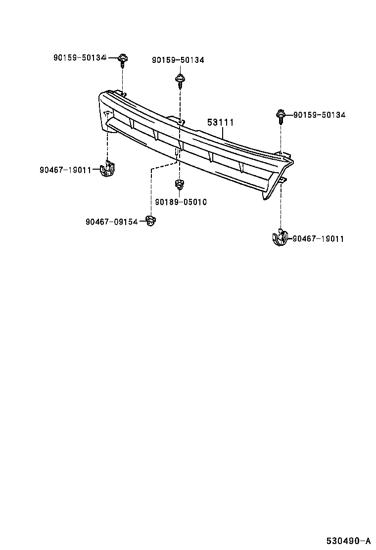  GRANVIA GRAND HIACE |  RADIATOR GRILLE