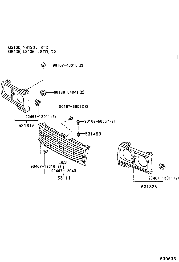  CROWN |  RADIATOR GRILLE
