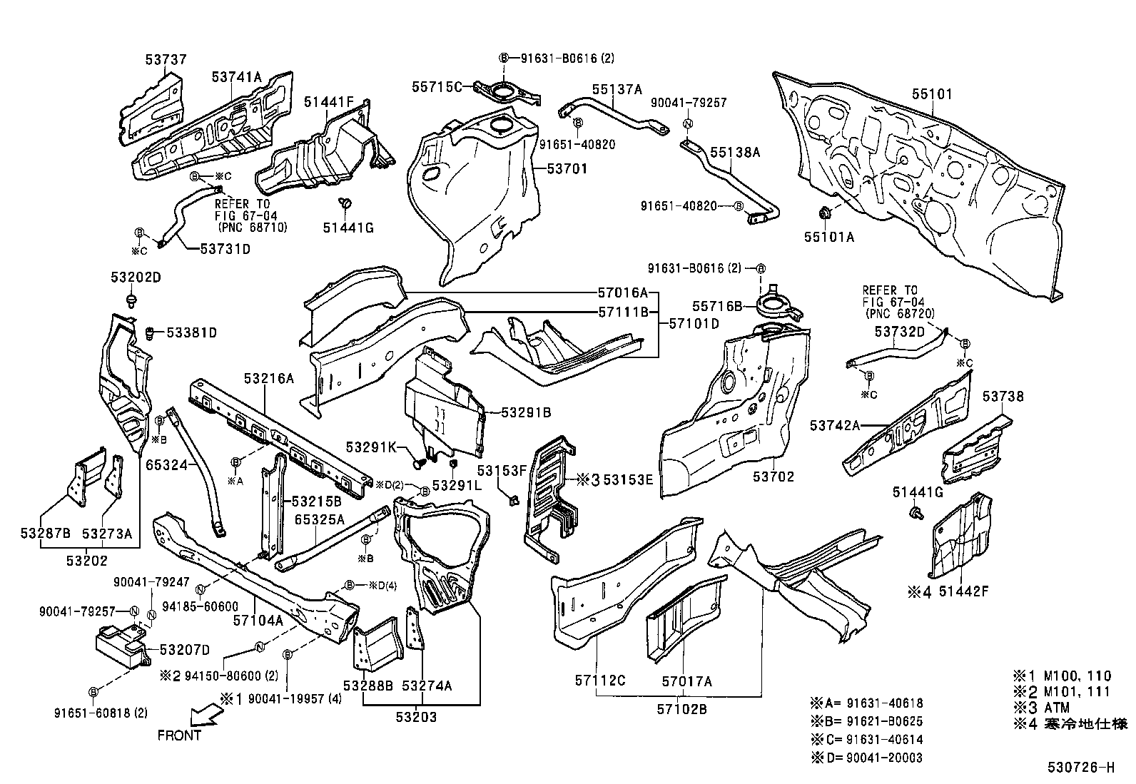  DUET |  FRONT FENDER APRON DASH PANEL