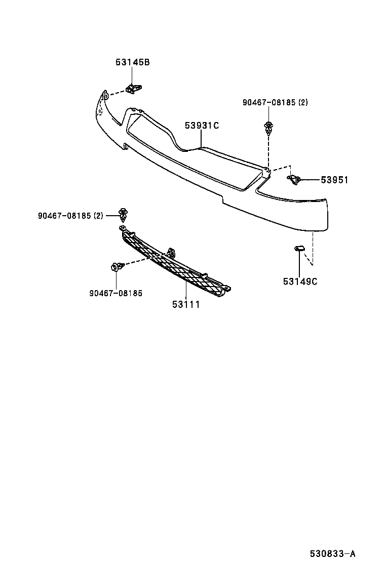  FUN CARGO |  RADIATOR GRILLE