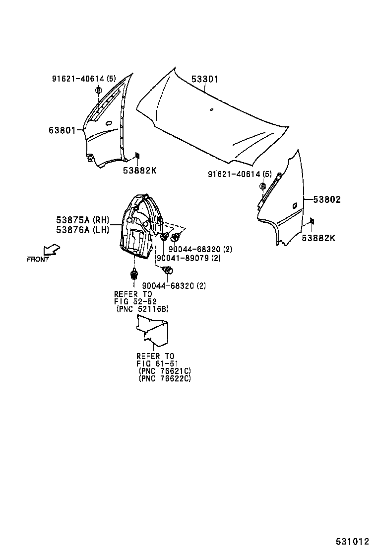  SPARKY |  HOOD FRONT FENDER