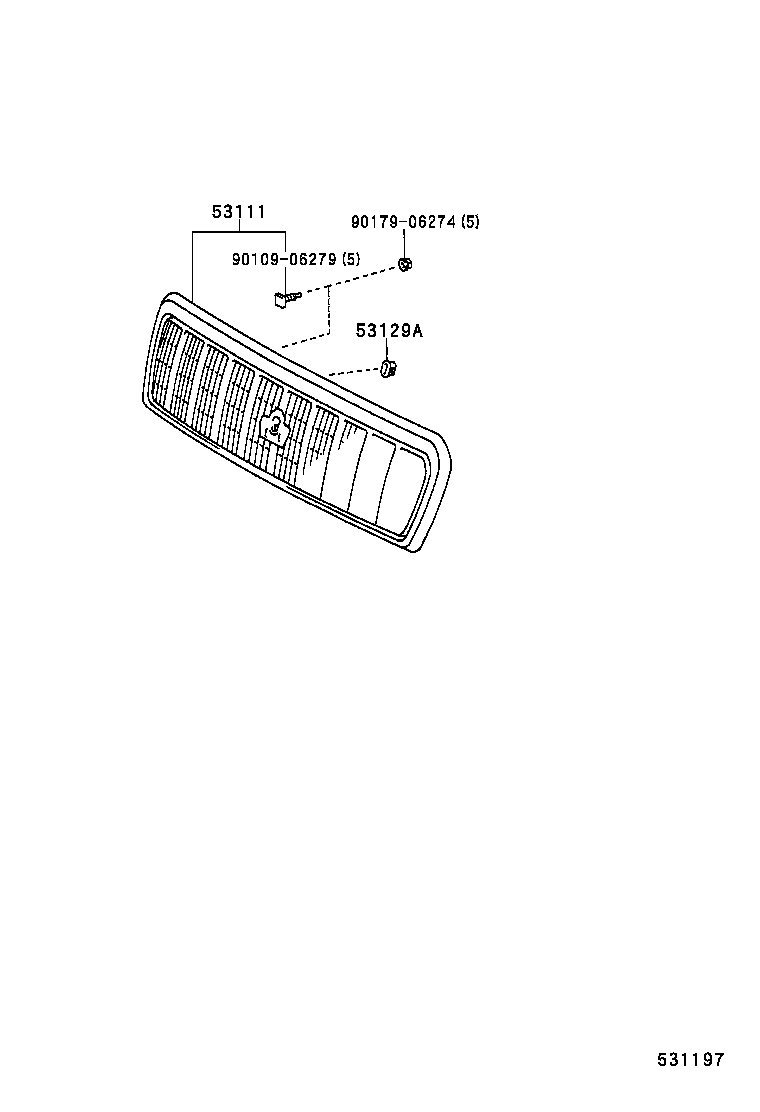  CROWN CROWN MAJESTA |  RADIATOR GRILLE