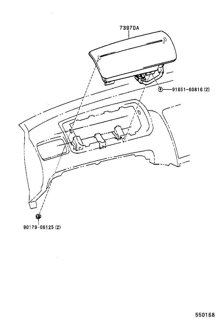  SPRINTER |  INSTRUMENT PANEL GLOVE COMPARTMENT