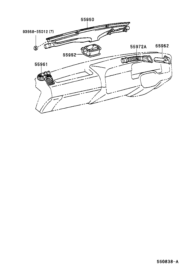  HIACE REGIUSACE |  FRONT VENTILATOR