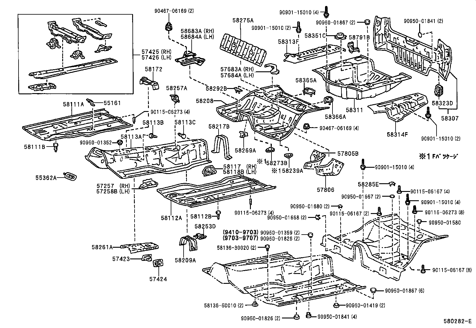  CELSIOR |  FLOOR PAN LOWER BACK PANEL
