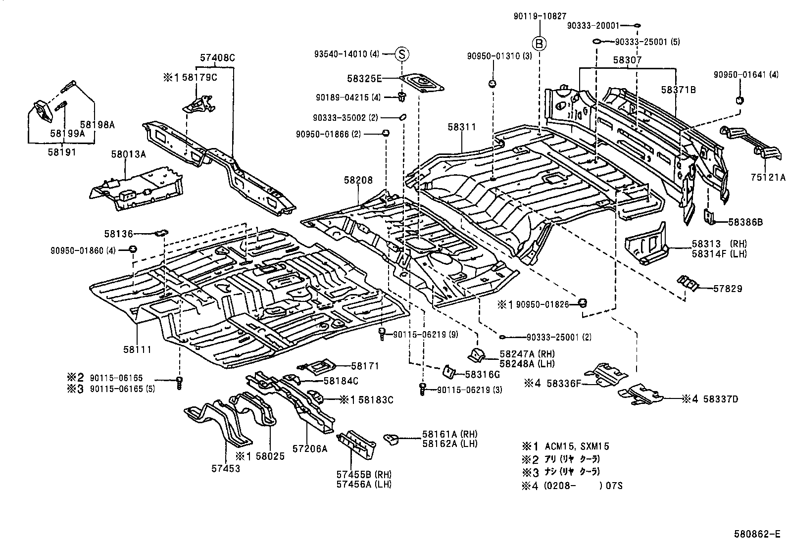  GAIA |  FLOOR PAN LOWER BACK PANEL