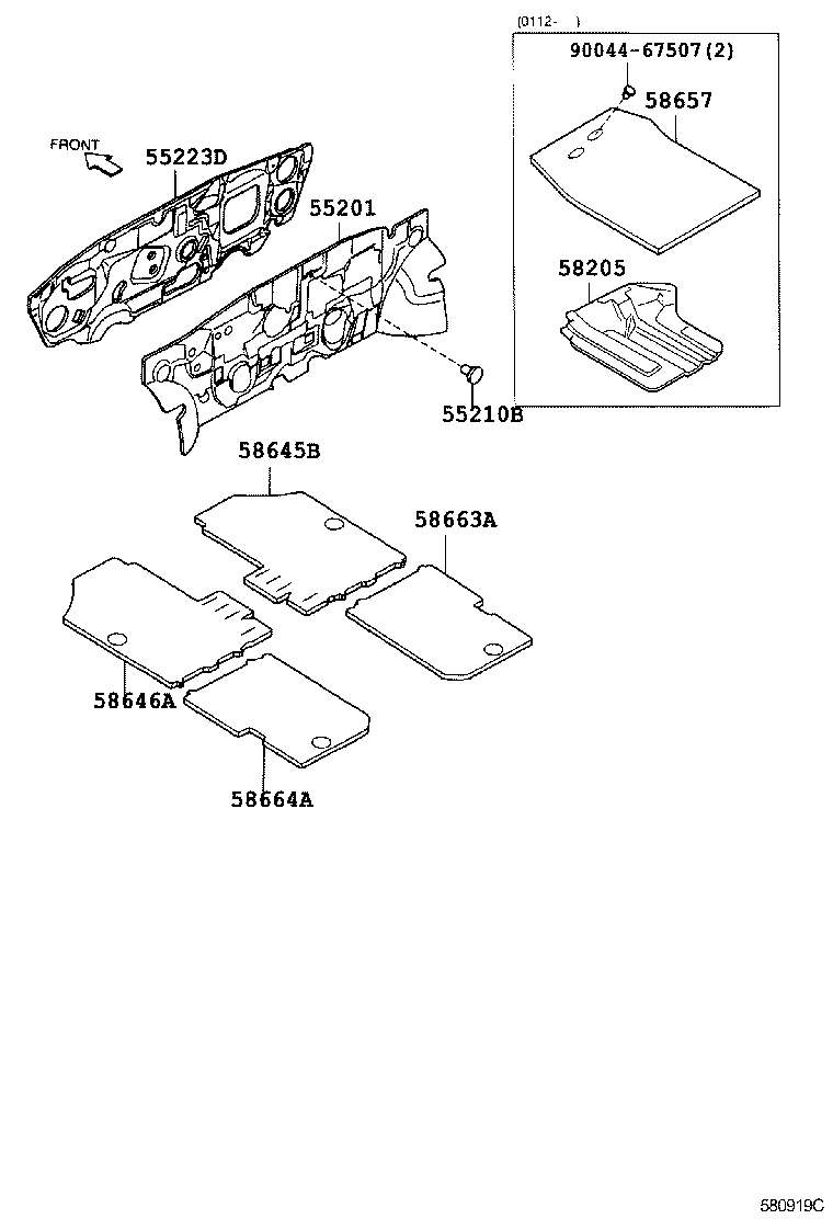  DUET |  DASH SILENCER BOARD FLOOR SILENCER PAD
