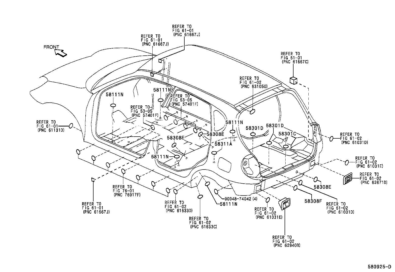  DUET |  FLOOR PAN LOWER BACK PANEL
