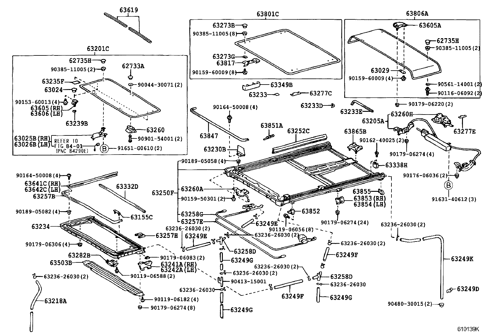  HIACE REGIUSACE |  ROOF PANEL BACK PANEL