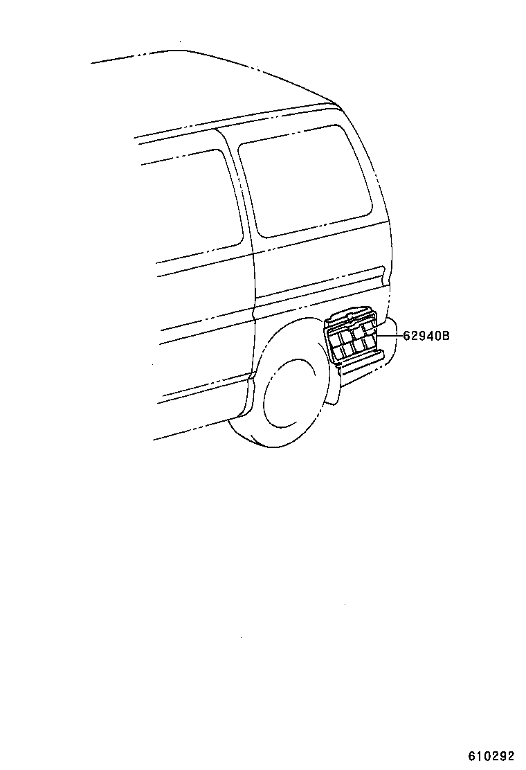  REGIUS TOURING HIACE |  REAR VENTILATOR ROOF VENTILATOR