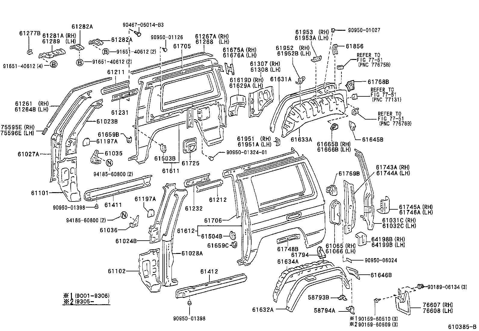  LAND CRUISER S T H T |  SIDE MEMBER