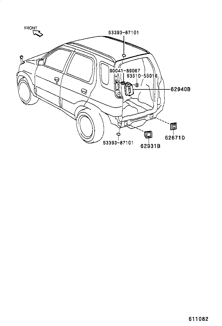  CAMI |  REAR VENTILATOR ROOF VENTILATOR