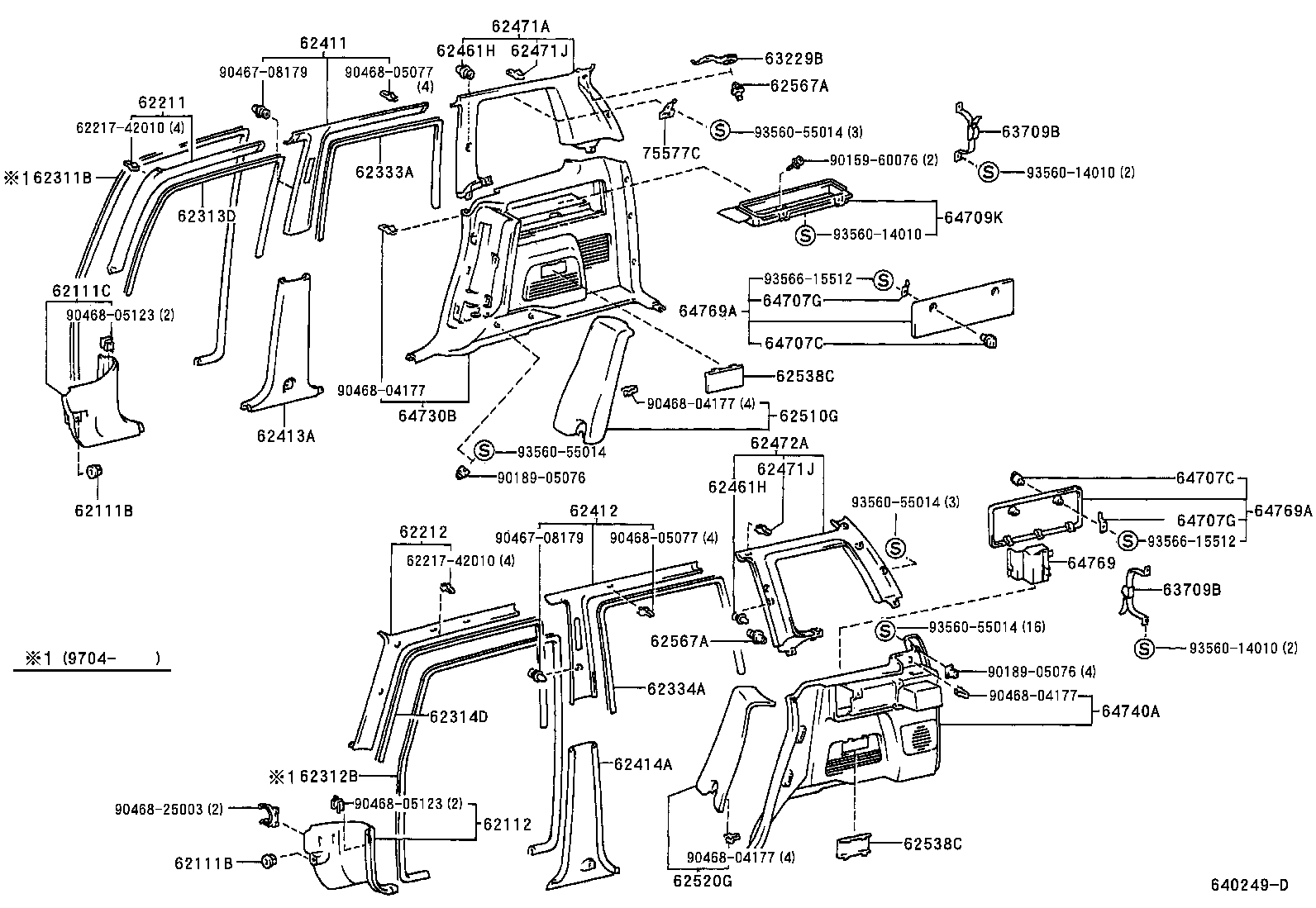  RAV4 |  INSIDE TRIM BOARD
