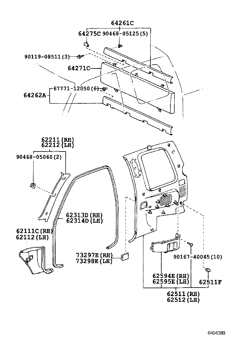  HILUX |  INSIDE TRIM BOARD