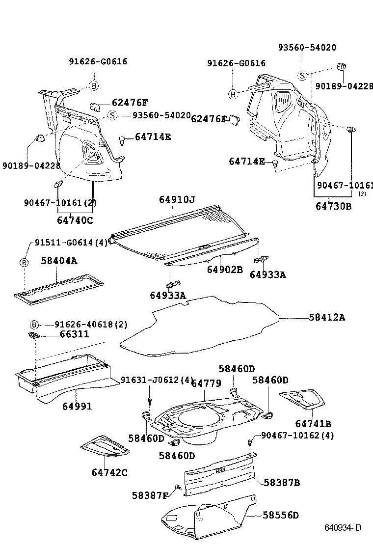  ALTEZZA ALTEZZA GITA |  DECK BOARD DECK TRIM COVER