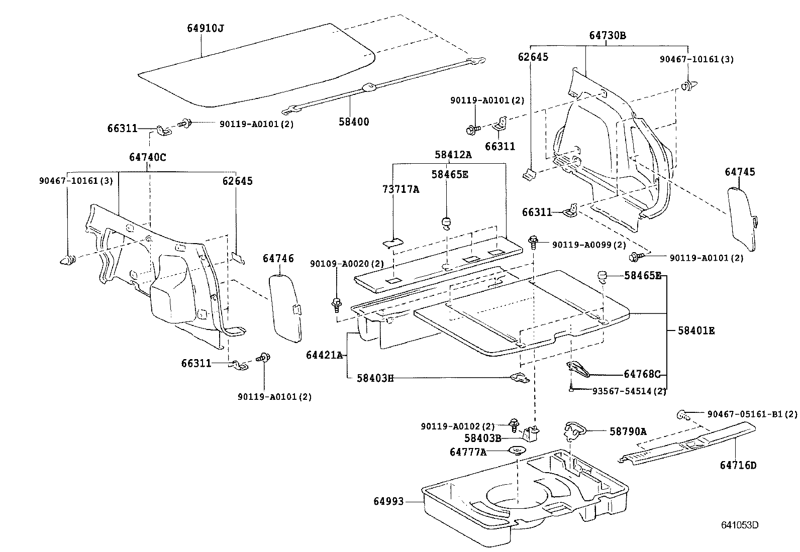  VOLTZ |  DECK BOARD DECK TRIM COVER