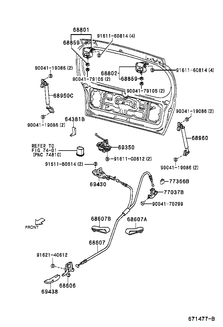  DUET |  BACK DOOR LOCK HANDLE