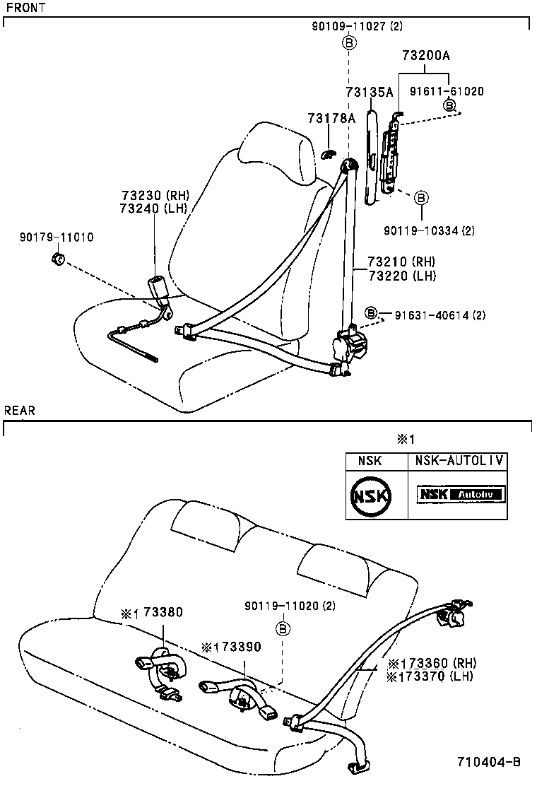  LVN CRE TRN MRN |  SEAT BELT CHILD RESTRAINT SEAT