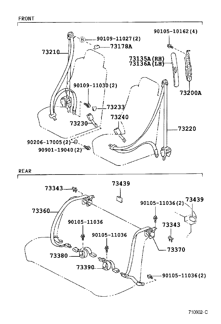  SPRINTER |  SEAT BELT CHILD RESTRAINT SEAT
