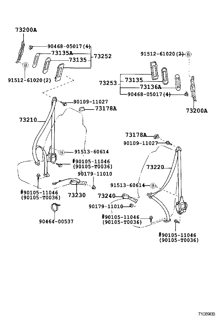  HILUX |  SEAT BELT