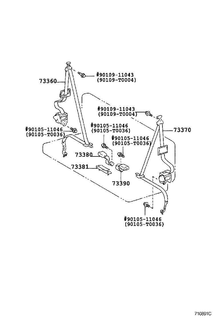  HILUX |  SEAT BELT