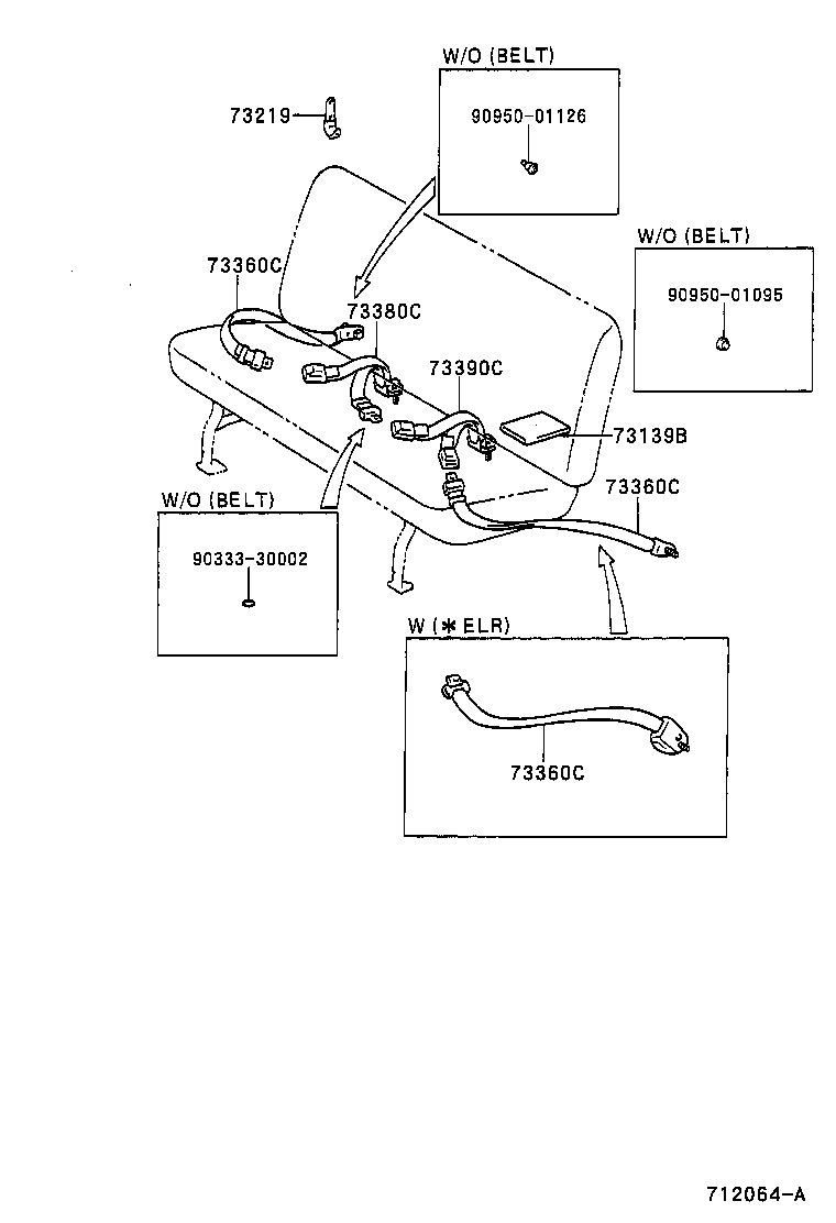  HIACE REGIUSACE |  SEAT BELT
