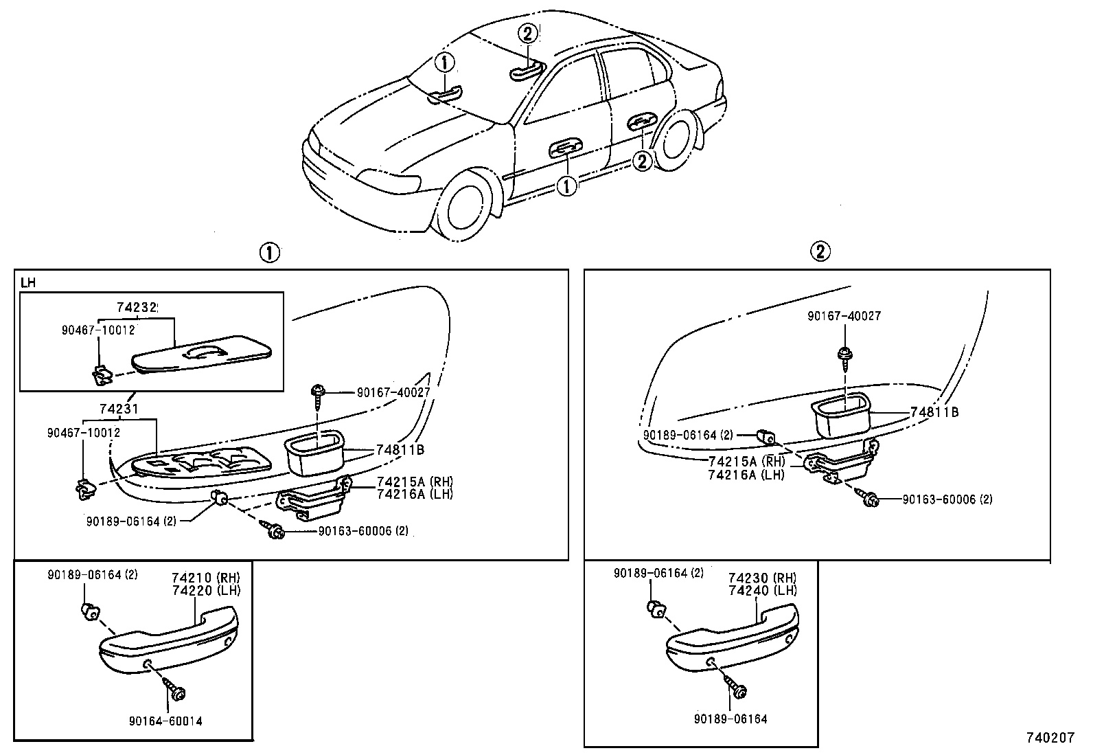  SPRINTER |  ARMREST VISOR