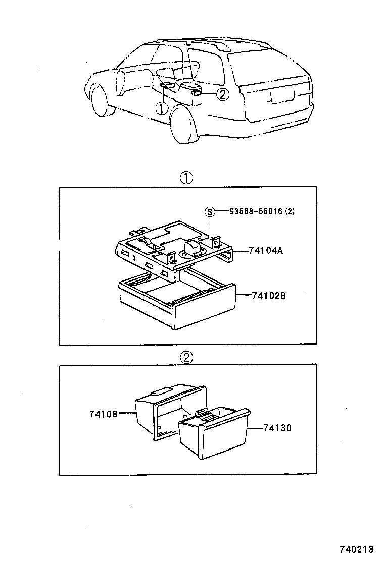  MARK 2 WG |  ASH RECEPTACLE
