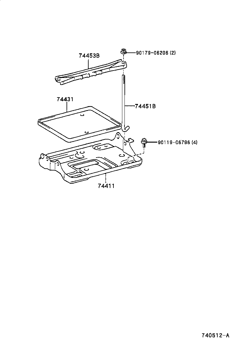  VISTA VISTA ARDEO |  BATTERY CARRIER