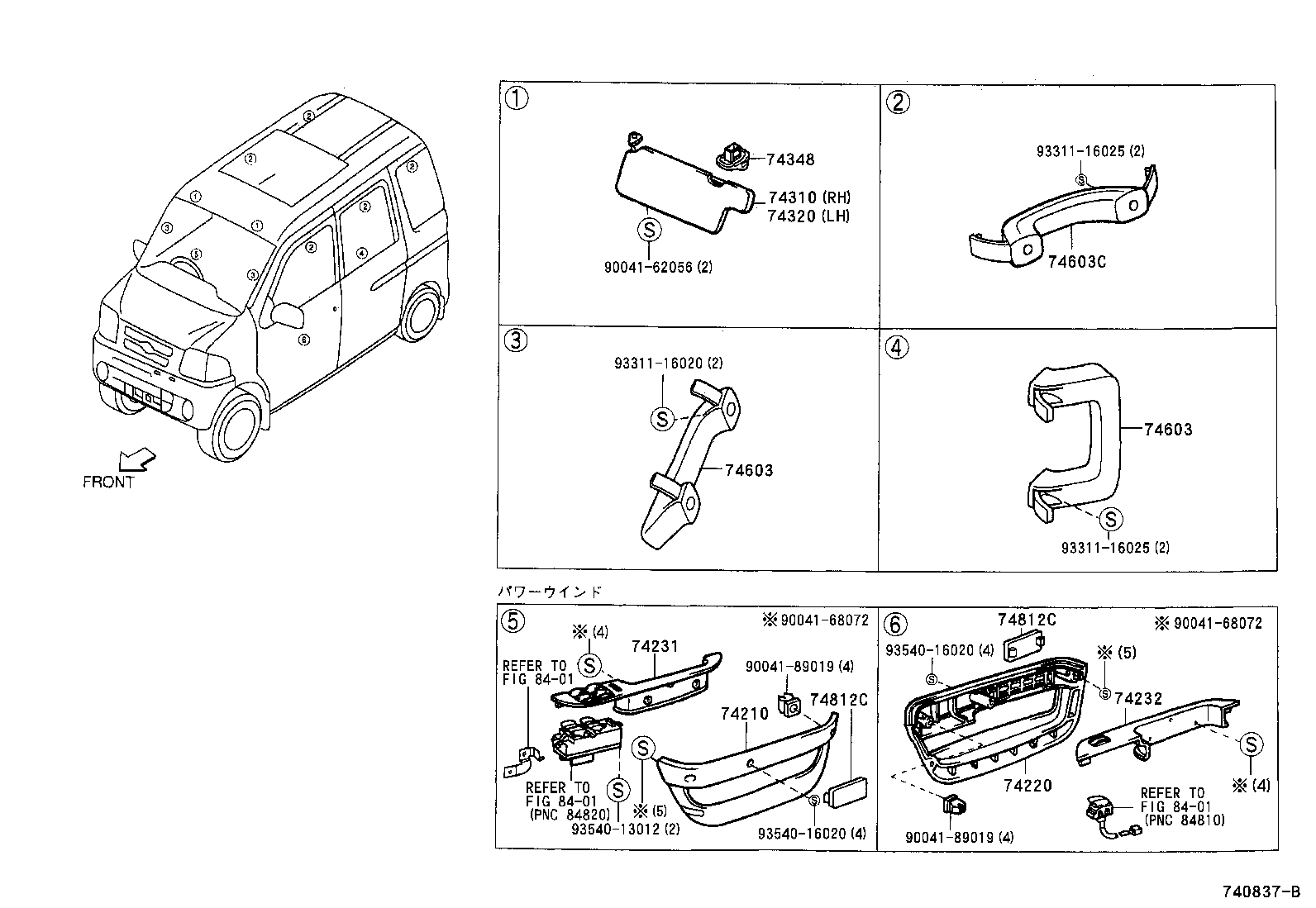  SPARKY |  ARMREST VISOR