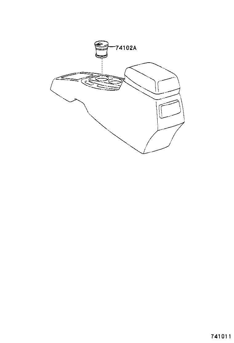  VOLTZ |  ASH RECEPTACLE