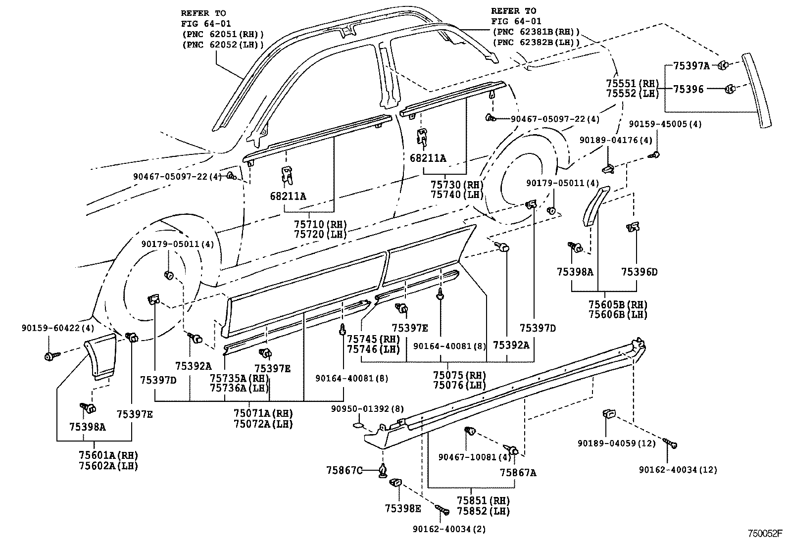  WINDOM |  SIDE MOULDING