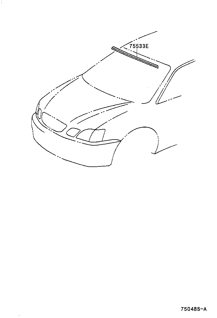 GAIA |  FRONT MOULDING