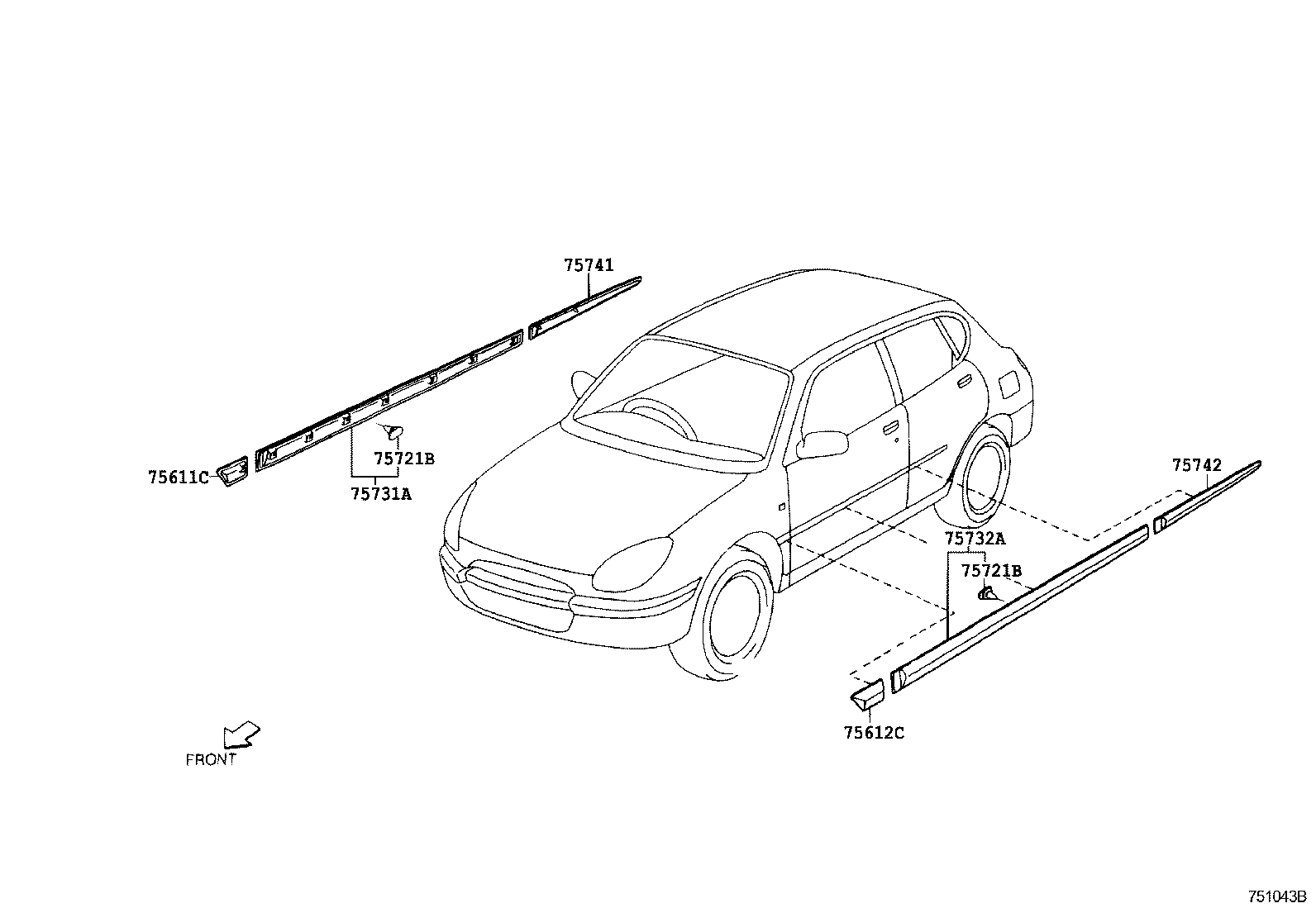  DUET |  SIDE MOULDING