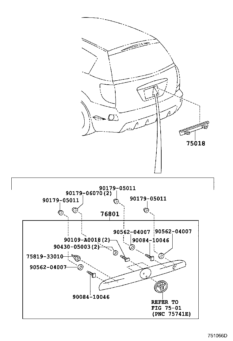  VOLTZ |  REAR MOULDING