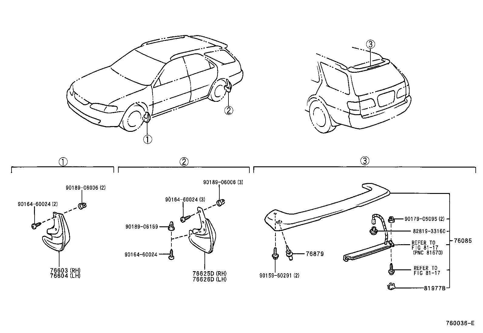  MARK 2 WG |  MUDGUARD SPOILER
