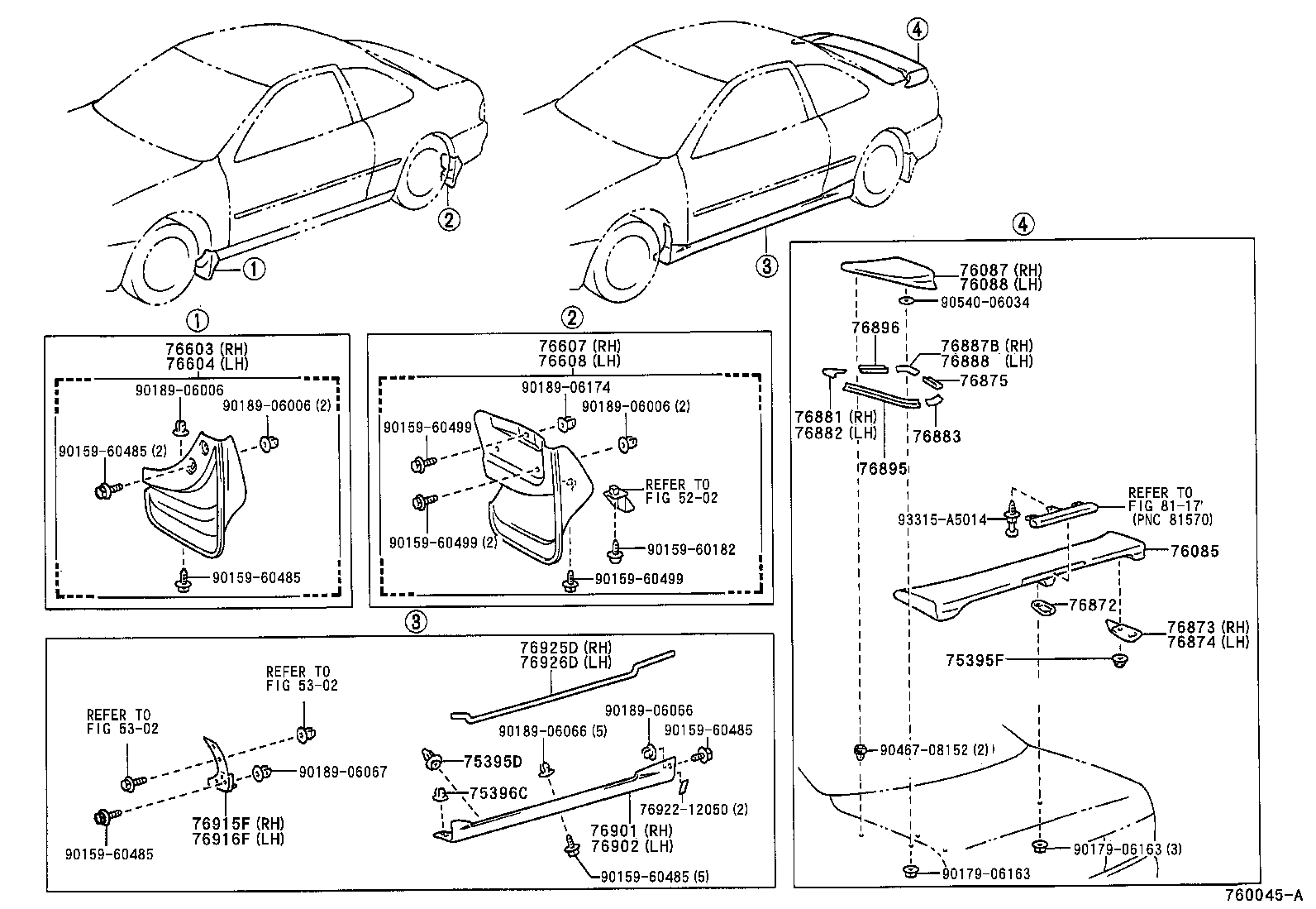  LVN CRE TRN MRN |  MUDGUARD SPOILER