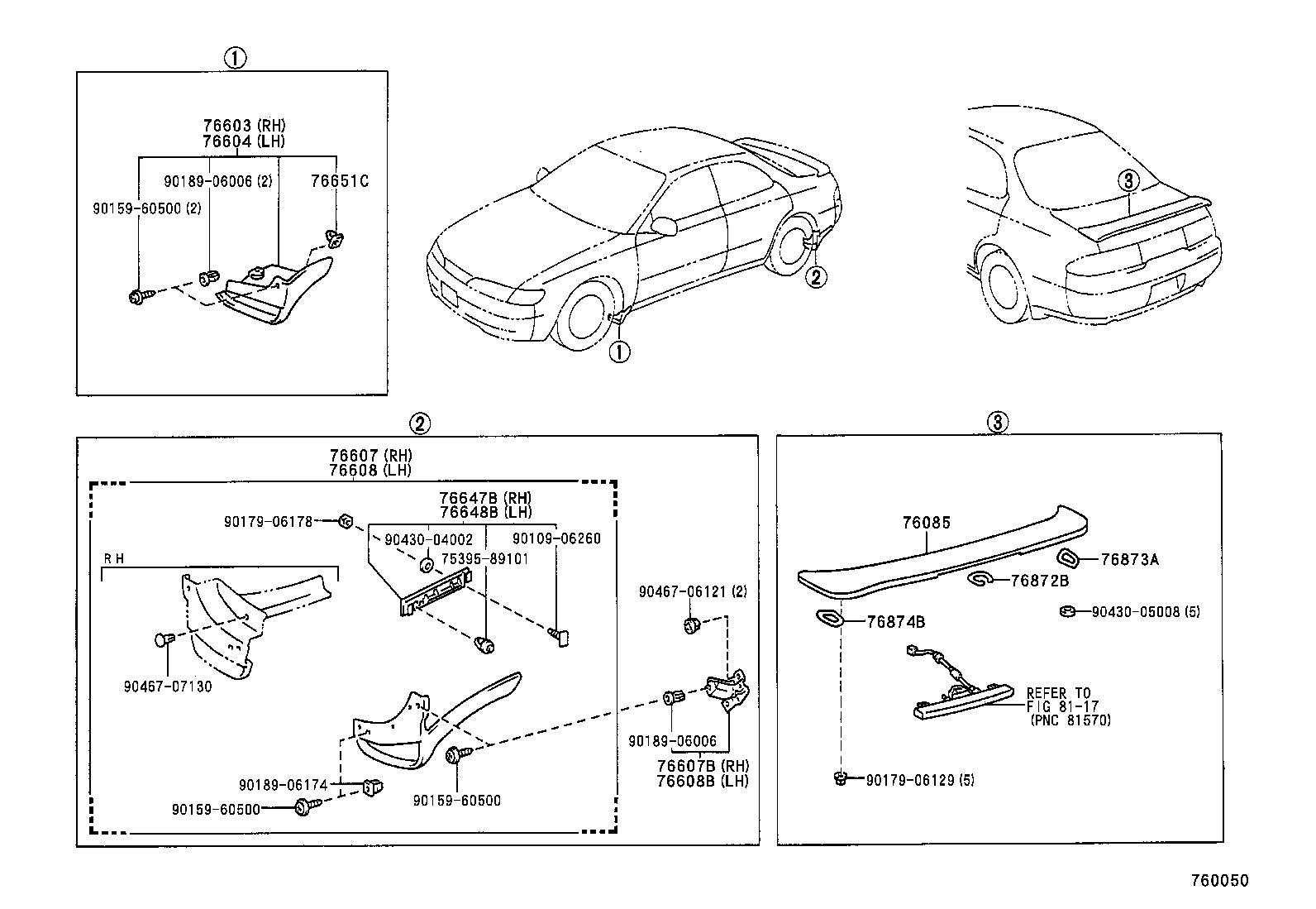  LVN CRE TRN MRN |  MUDGUARD SPOILER