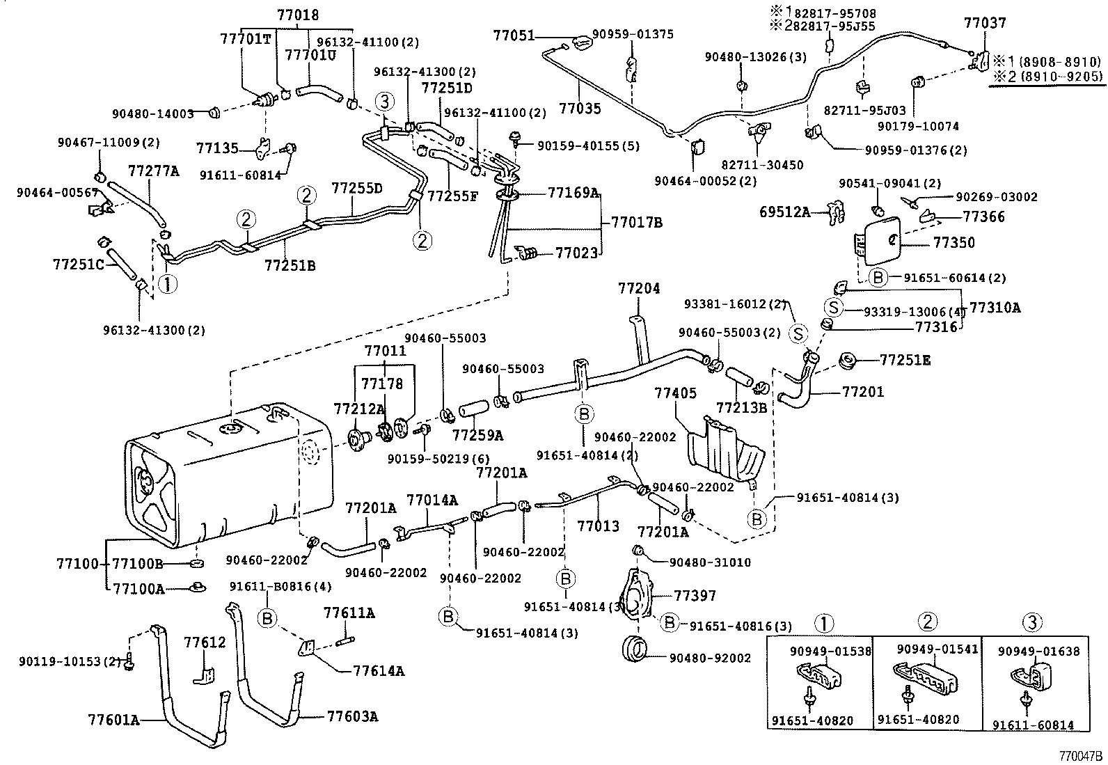  HIACE REGIUSACE |  FUEL TANK TUBE