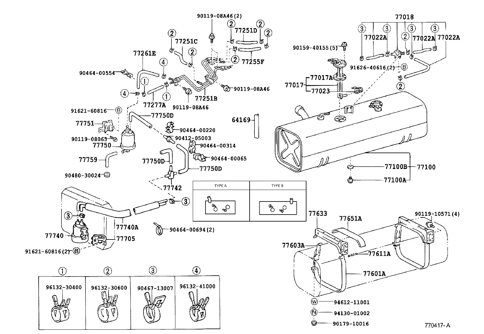  DYNA 150 TOYOACE G15 |  FUEL TANK TUBE