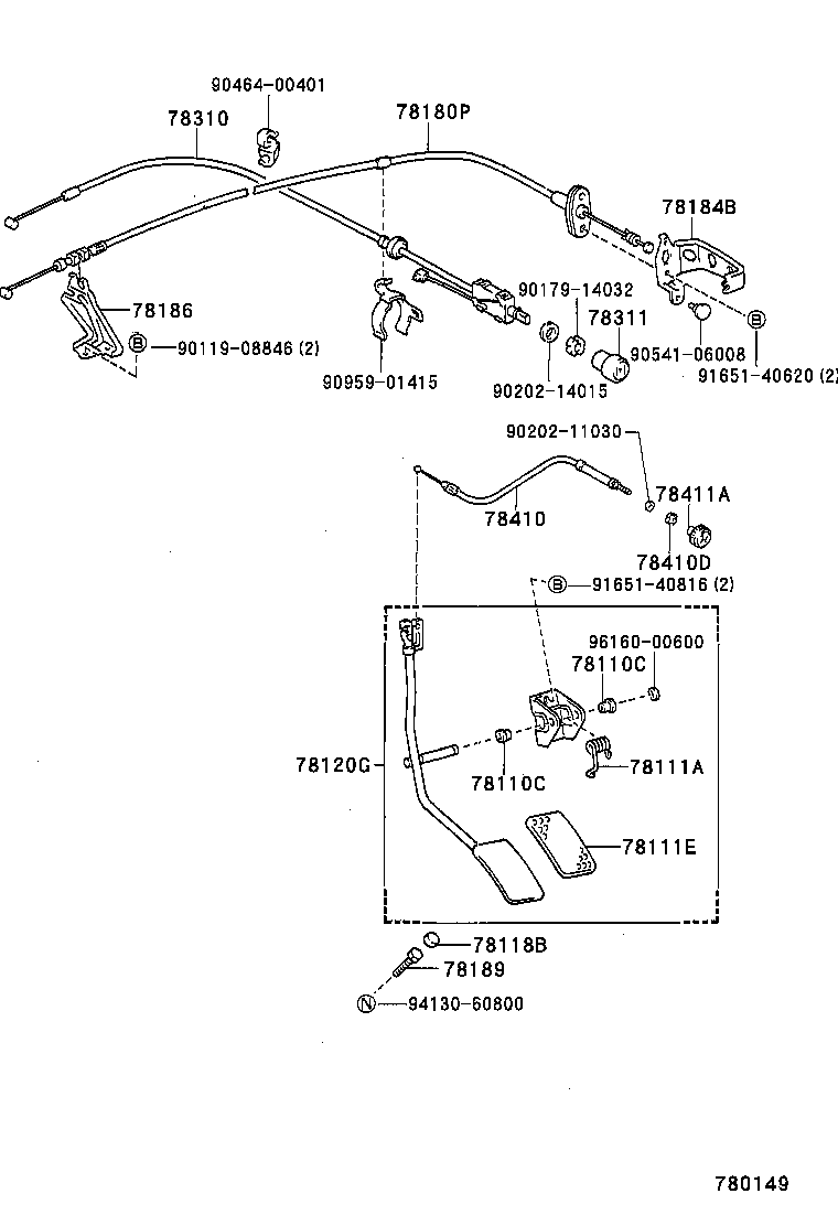  LAND CRUISER S T H T |  ACCELERATOR LINK