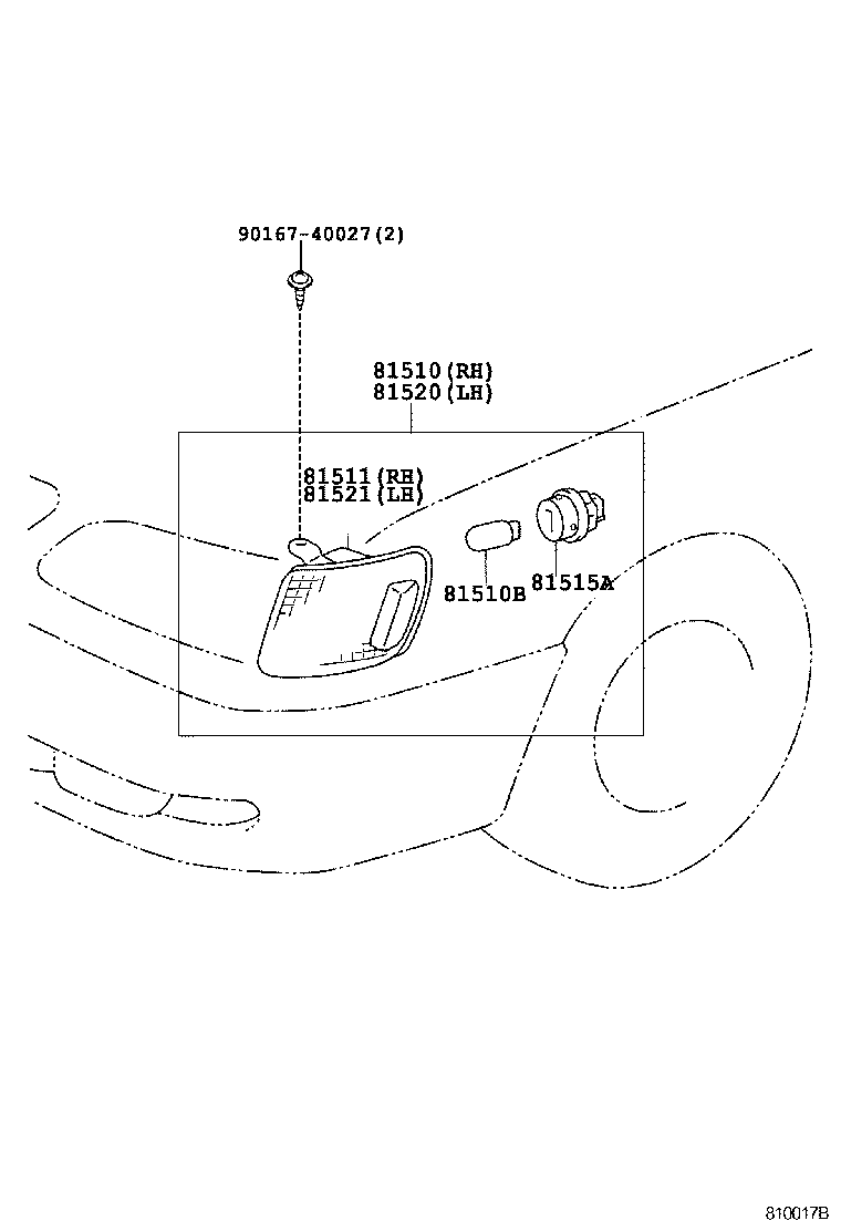  IPSUM |  FRONT TURN SIGNAL LAMP