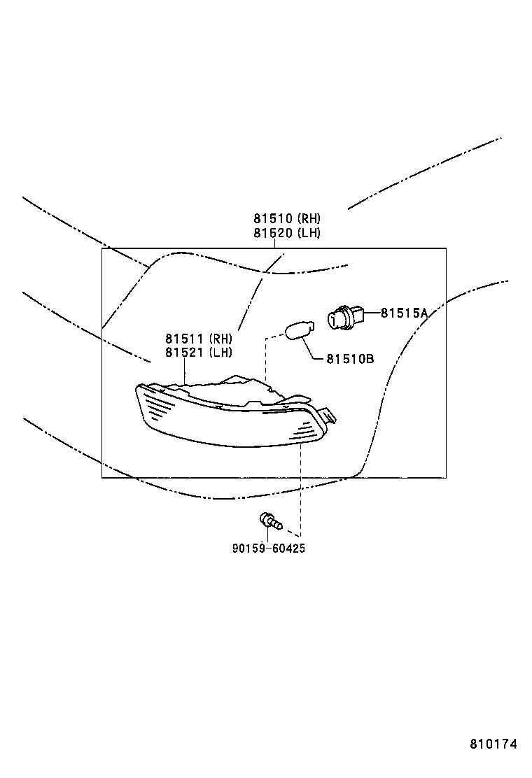  CRESTA |  FRONT TURN SIGNAL LAMP