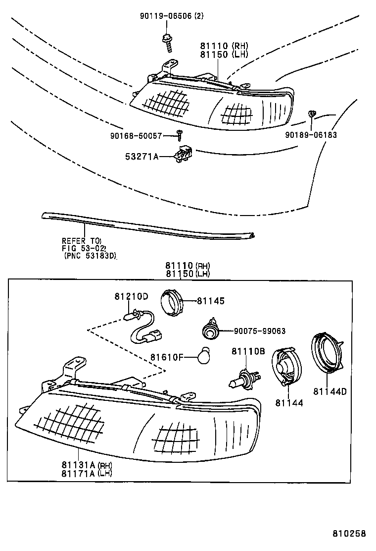 LVN CRE TRN MRN |  HEADLAMP
