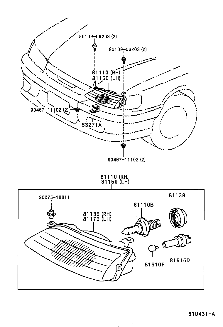  SPRINTER CARIB |  HEADLAMP