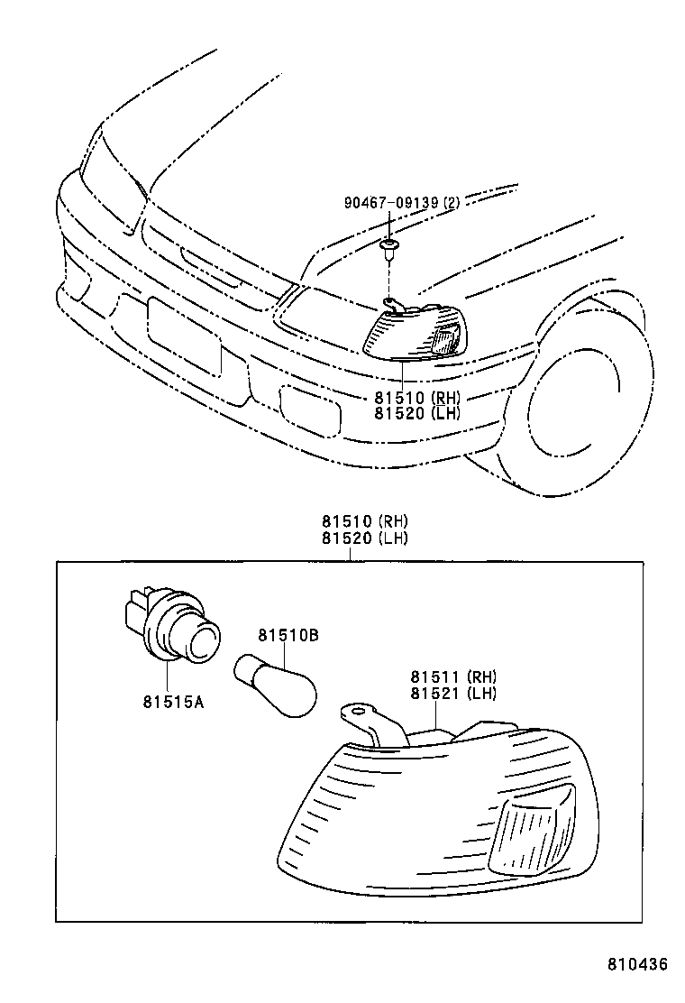  SPRINTER CARIB |  FRONT TURN SIGNAL LAMP