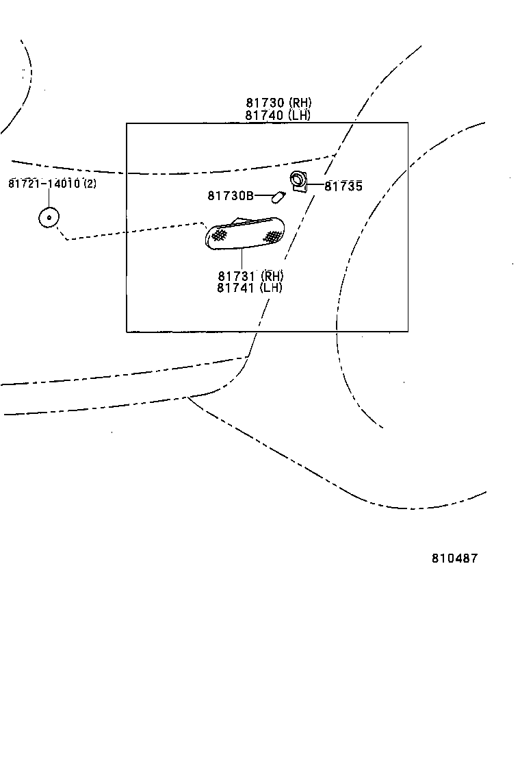  SUPRA |  SIDE TURN SIGNAL LAMP OUTER MIRROR LAMP