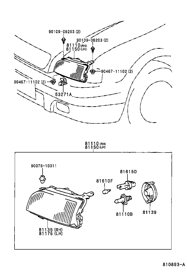  SPRINTER CARIB |  HEADLAMP