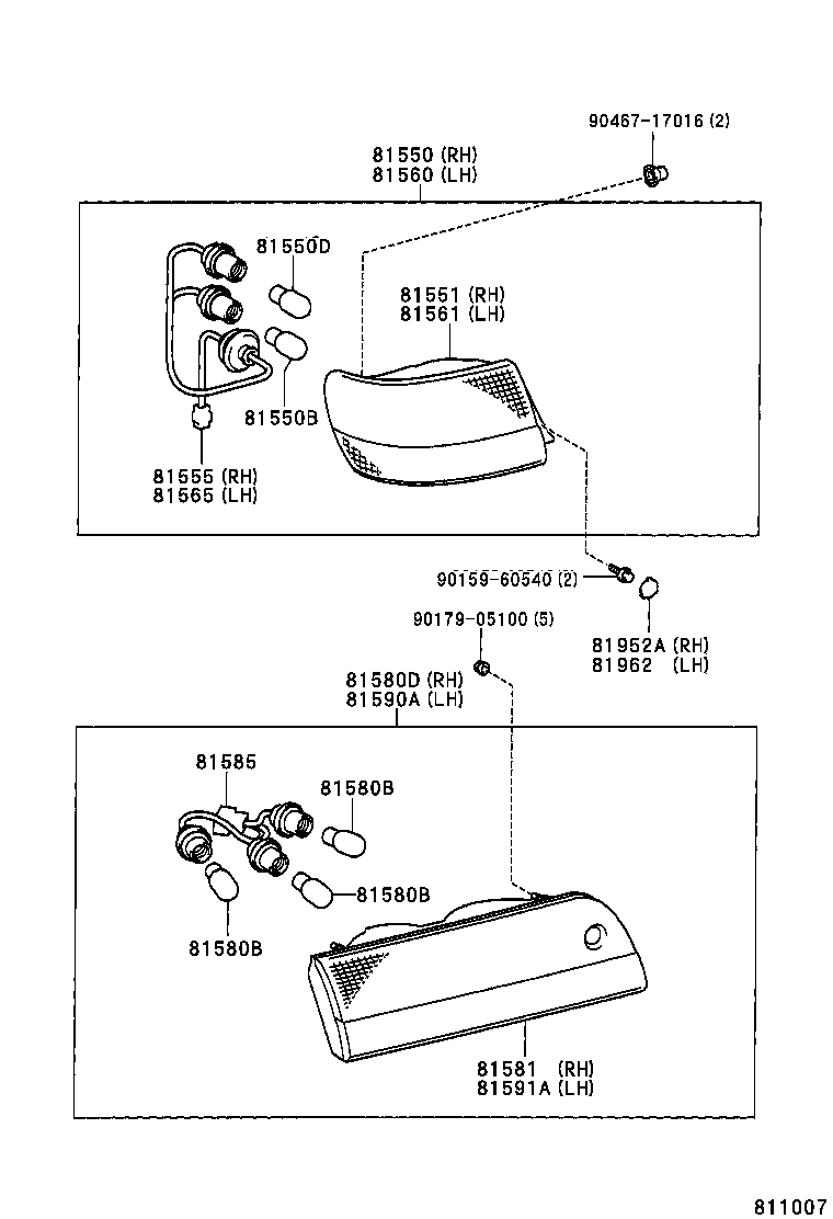  MARK 2 |  REAR COMBINATION LAMP